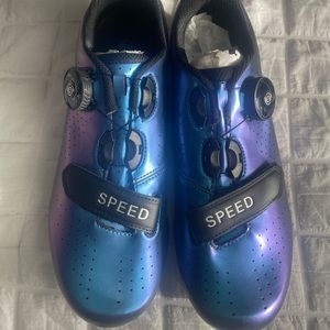 NEW!! Speed Indoor Outdoor Bike Cleats Men 7 Womens 8.5